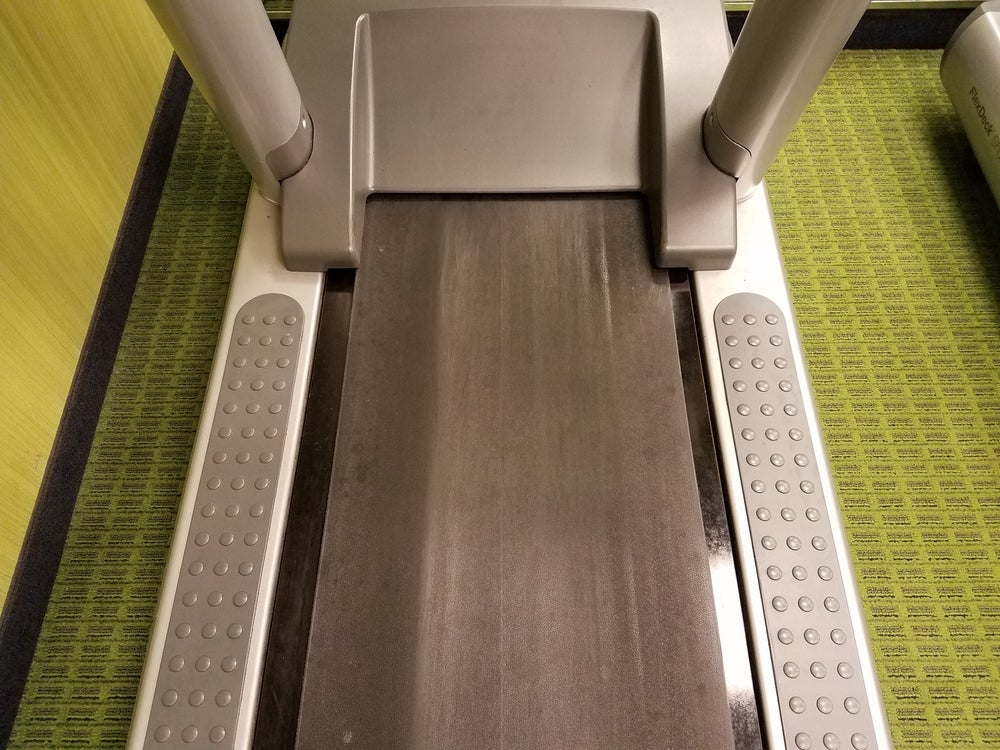 how to clean a treadmill belt